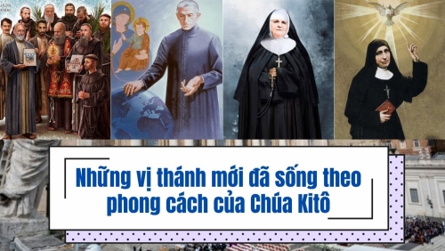 Những vị thánh mới đã sống theo phong cách của Chúa Kitô