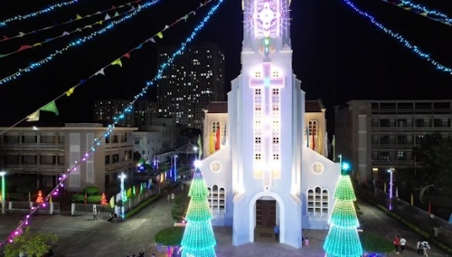 Flycam một số nhà thờ trong thành phố Quy Nhơn