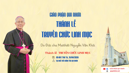 Video giới thiệu các tiến chức Linh mục Giáo phận Qui Nhơn 2026