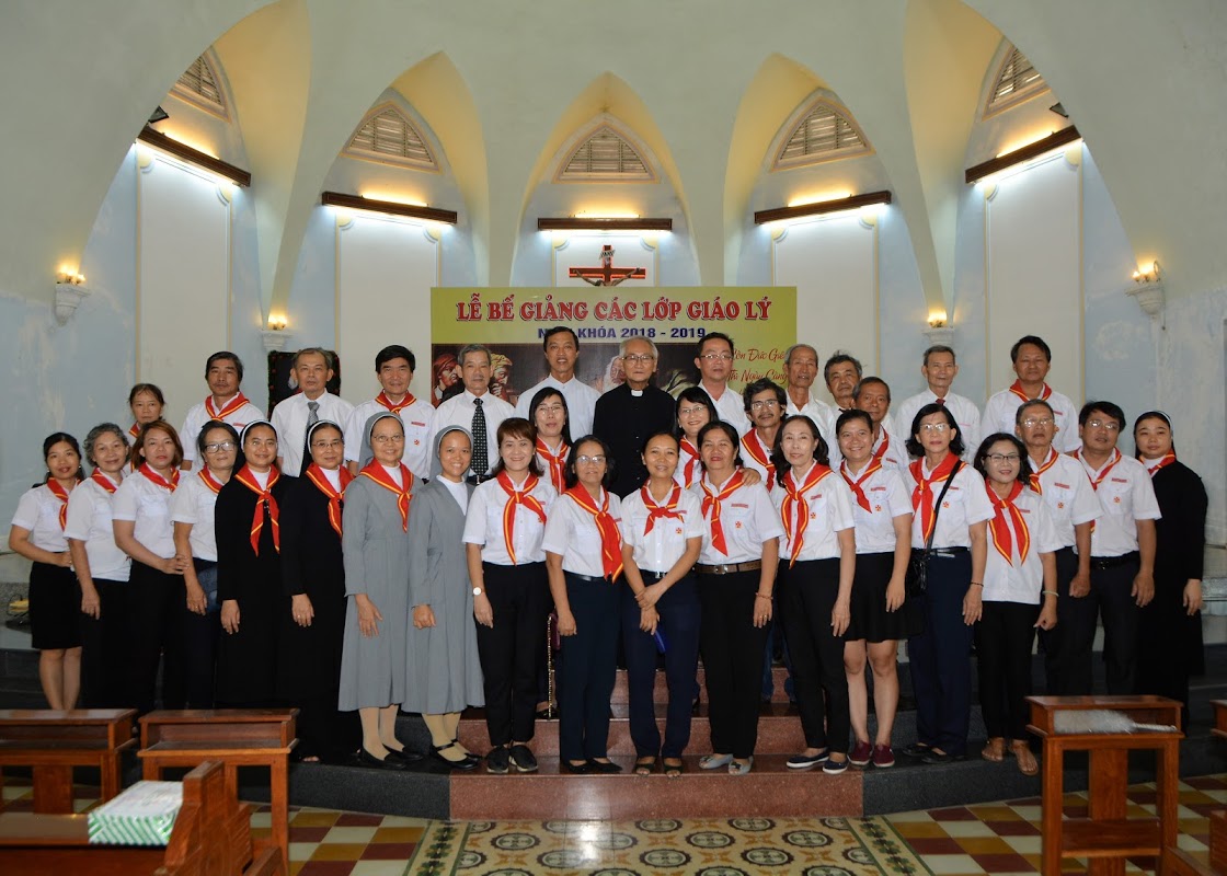 Lễ Bế giảng khối giáo lý thiếu nhi niên khóa 2018 – 2019