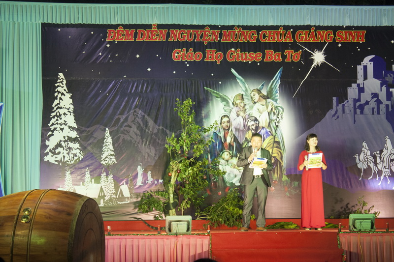 Giáo họ Ba Tơ mừng lễ Chúa Giáng Sinh