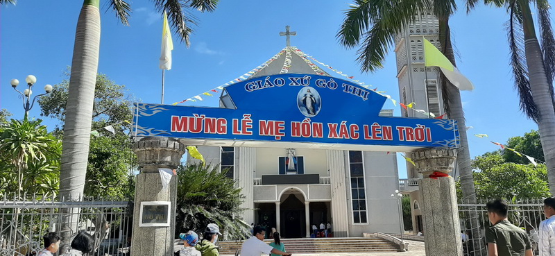 Lễ Mẹ hồn xác lên trời tại Giáo Xứ Gò Thị
