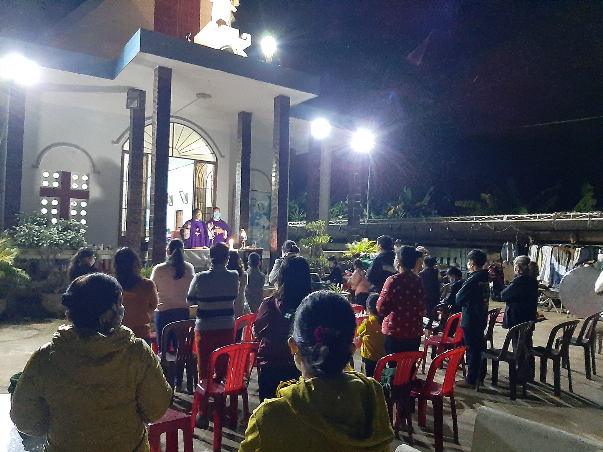 Sơn Giang: một thánh lễ ấm áp sau cơn lũ dữ