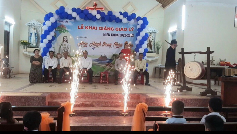 Giáo xứ Hóc Gáo khai giảng năm học Giáo lý niên khóa 2022-2023