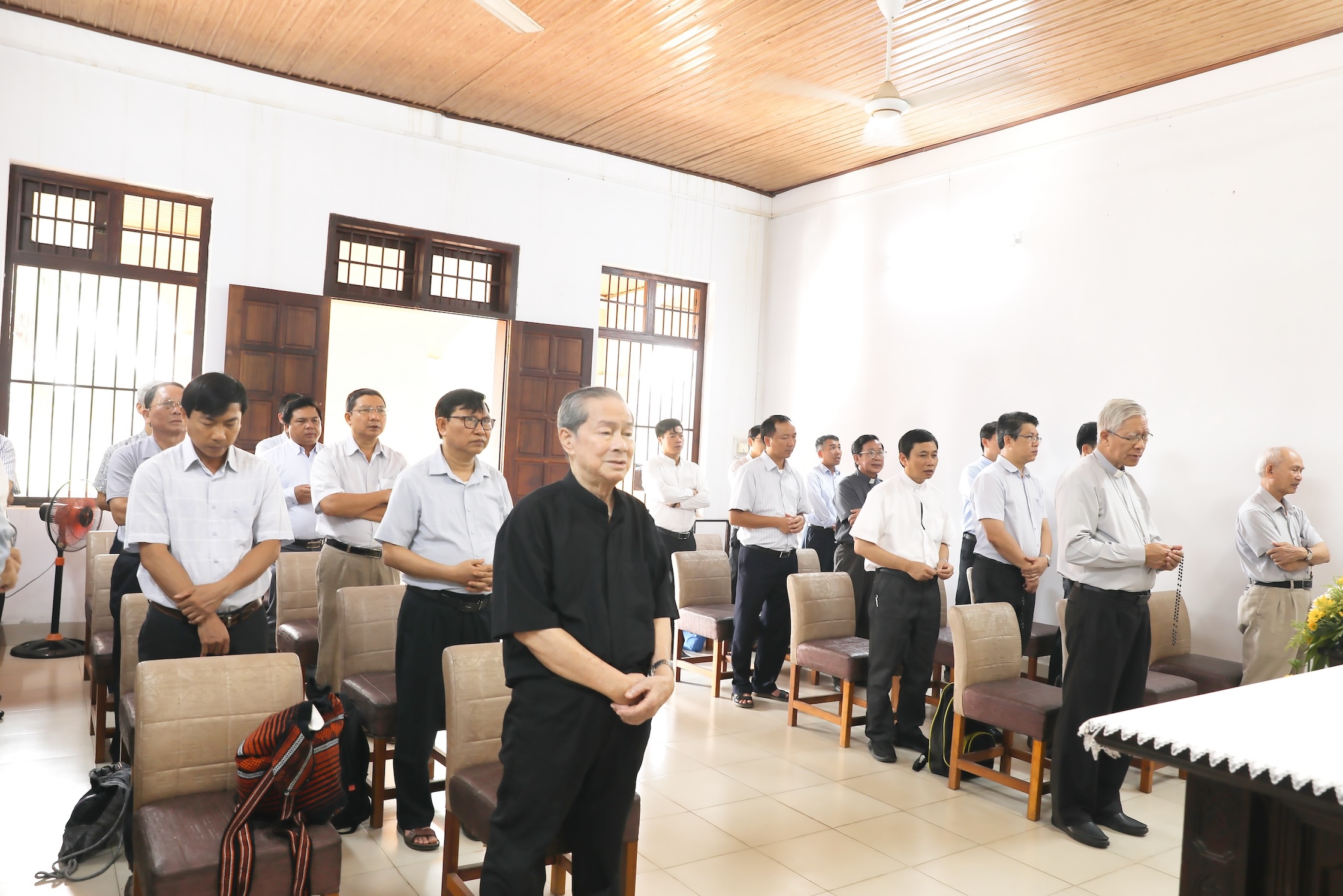 Các linh mục giáo hạt Qui Nhơn tĩnh tâm tháng 11/2025