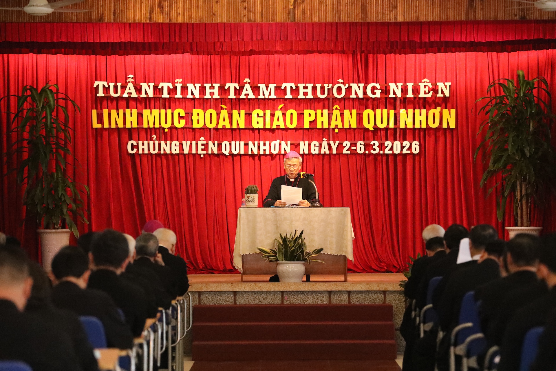 Tĩnh tâm Linh mục Giáo phận Qui Nhơn 2026 – Ngày 3 (04/03/2026): Mẹ Maria định hình linh mục