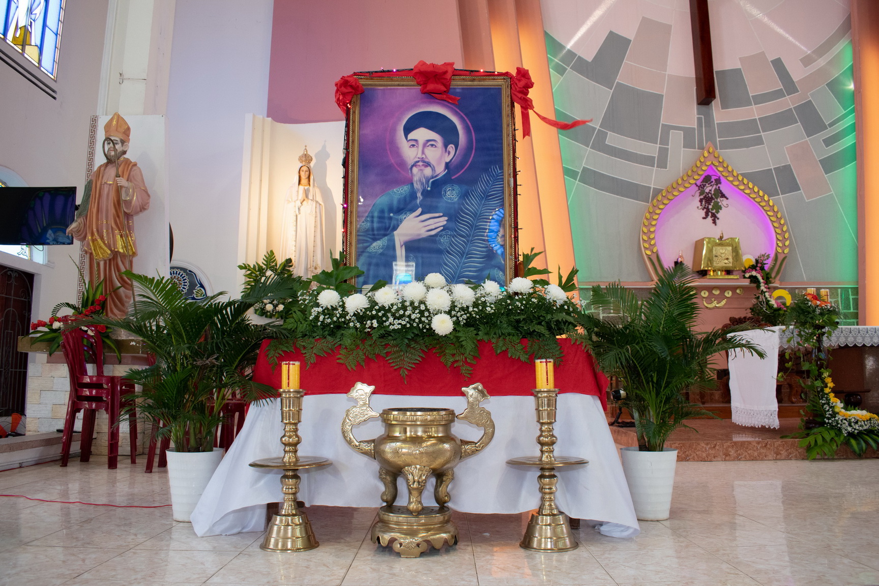 Đức cha Matthêô dâng thánh lễ kính trọng thể Thánh Anrê Nguyễn Kim Thông, Trùm cả, Tử đạo Giáo phận