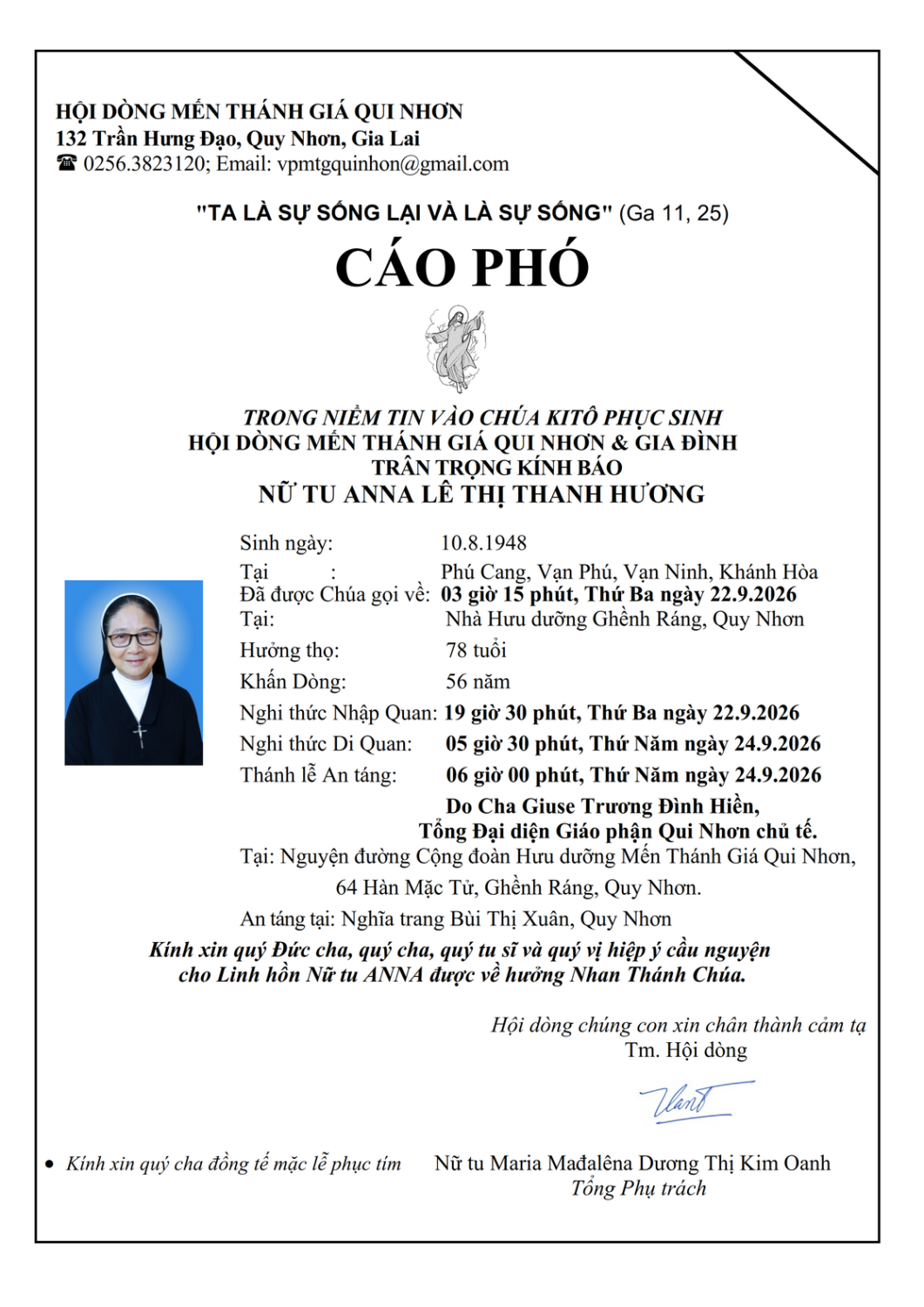 sr Huong