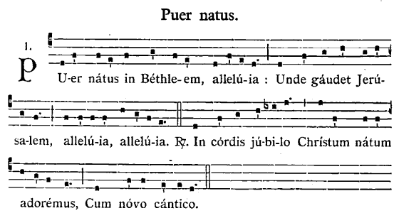 puer natus in Bethleem